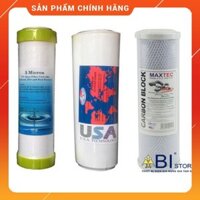 BỘ 3 LÕI LỌC NƯỚC SỐ 1 2 3 cho máy lọc nước ro giá tận gốc