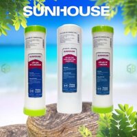 Bộ 3 lõi lọc nước SUNHOUSE số 1, 2, 3