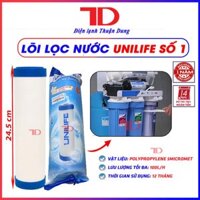 Bộ 3 lõi lọc nước Unilife 1,2,3 dùng cho máy lọc nước RO hàng chính hãng - Điện Lạnh Thuận Dung - Lõi số 1