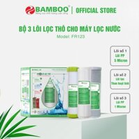 Bộ 3 lõi lọc số 1,2,3 Bamboo đùng được cho các dòng máy lọc nước RO hiện nay