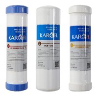 Bộ 3 lõi lọc thô Karofi số 1, 2, 3