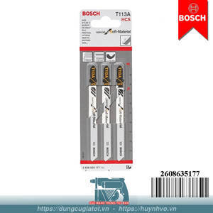 Bộ 3 lưỡi cưa lọng T113A Bosch 2608635177