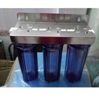 BỘ 3 LY LỌC NƯỚC SINH HOẠT 10 INCH KÈM 3 LÕI