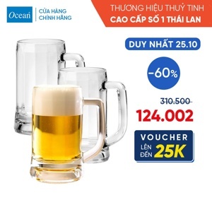 Bộ 3 ly Ocean Beer Munich - 355ml