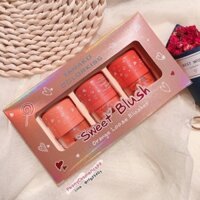 Bộ 3 má hồng dạng bột Tanako Sweet Blush Organe