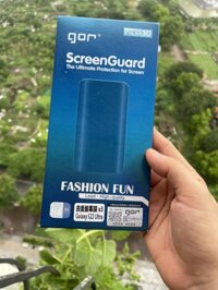 Bộ 3 miếng dán màn hình full cho Samsung Galaxy S22 Ultra, S22 Ultra 5G hãng Gor - Hàng nhập khẩu  hộp 3 miếng