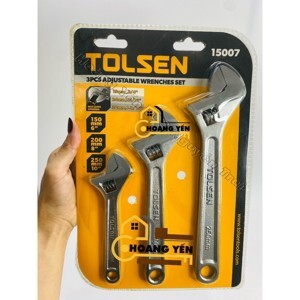 Bộ 3 mỏ lết Tolsen 15007