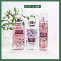 Bộ 3 món Bath and Body Works | Sữa tắm, Kem dưỡng thể và Xịt thơm A Thousand Wishes