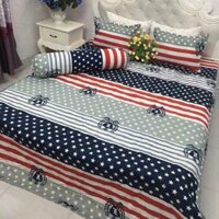 Bộ 3 Món  Ga Gối Coton poly cao câp