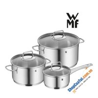 Bộ 3 món WMF Astoria gồm 2 nồi vung kính (24cm & 20cm) và 1 quánh 16cm vung kính- Kochgeschirr Set 3-teilig - BỘ NỒI WMF ASTORIA KOCHGESCHIRR SET 3-TEILIG.