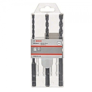 Bộ 3 mũi khoan 1 6/8/10x160mm SDS Plus Bosch 2608579118