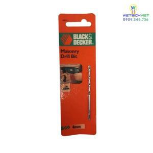 Bộ 3 mũi khoan bê tông Black & Decker A8674 5.5mm