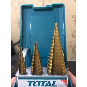 Bộ 3 mũi khoan chóp nón Total TACSD2031