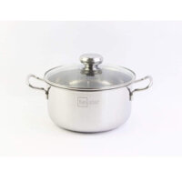 Bộ 3 nồi five star 3 lớp đáy gồm size 16,20,24cm
