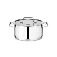 Bộ 3 nồi Inox 304 cao cấp 5 đáy Kalpen Gliter KP-3568 xuất Đức - Nồi lẻ 24cm
