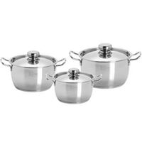 Bộ 3 nồi inox 430 Fivestar FSB3010 nắp inox 3 đáy