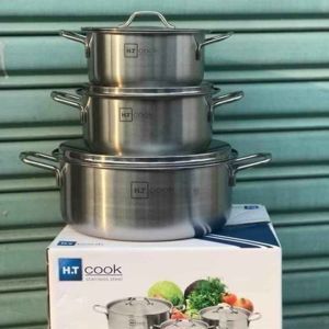 Bộ 3 nồi inox Fivestar HT Cook HT-06DN