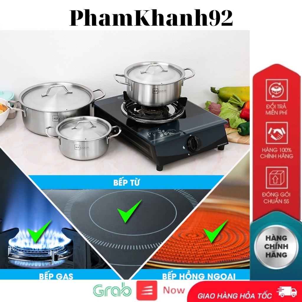 Bộ 3 nồi inox Fivestar HT Cook HT-06DN