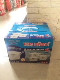 Bộ 3 nồi Kim Hằng đặc biệt quai tròn lớn 26 - 28 - 30