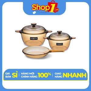 Bộ 3 nồi thuỷ tinh Visions VS-350