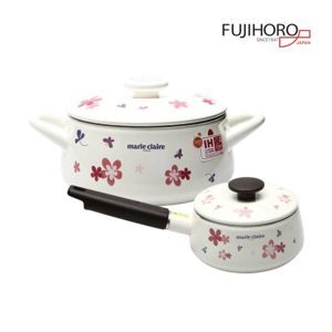 Bộ 3 nồi tráng men Fujihoro MCPV 16S