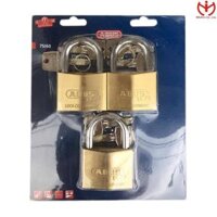 Bộ 3 ổ khóa ABUS 7560 MK3 Thân đồng 60mm chìa chủ - MSOFT