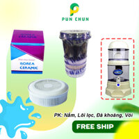 Bộ 3 Phụ kiện Nấm Lõi Đá khoáng thay thế cho bình lọc nước uống trực tiếp Hưng Long OneMom