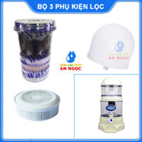Bộ 3 Phụ kiện Nấm Lõi Đá khoáng bình lọc nước uống trực tiếp Hưng Long OneMom - binhlocnuocvn