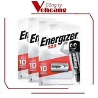 Bộ 3 Pin Energizer 123 (CR123A) Lithium 3V