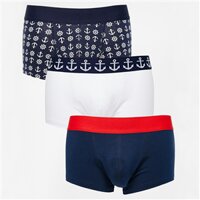 Bộ 3 quần chíp cotton nam ASOS (họa tiết đỏ)