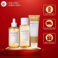 Bộ 3 Sản Phẩm Giảm Mụn Phục Hồi Da Chiết Xuất Rau Má Skin1004 Madagascar Centella(SRM 125ml+Toner 210ml+tinh chất 100ml)