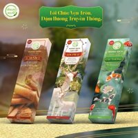 [BỘ 3 SẢN PHẨM] Nhang Xanh An Gia - Lộc Phát - Cát Tường - Hương Thơm Dịu Nhẹ