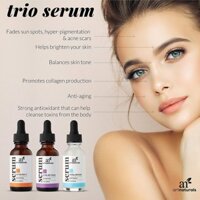 Bộ 3 serum dưỡng da Retinol + HA + Vitamin C ArtNaturals