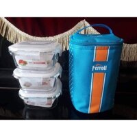 BỘ 3 THỐ THUỶ TINH FERROLI