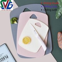 Bộ 3 Thớt Kháng Khuẩn Hàn Quốc Cao Cấp Chống Trơn Chống Xước - 3 Cỡ Size Thái Hoa Quả , Đồ Sống , Đồ Chín