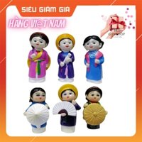 BỘ 3 TƯỢNG CÔ GÁI BẮC TRUNG NAM.