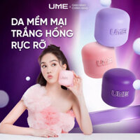 Bộ 3 Ủ trắng Tẩy tế bào, kem dưỡng ẩm Lotion, kem kích trắng da body UME Ngọc Trinh