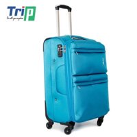 Bộ 3 Vali Vải Trip P033 - Size 20+24+28inch - Màu Xanh Thiên Thanh