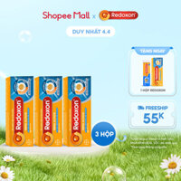 Bộ 3 Viên sủi bổ sung Vitamin C, D, và Kẽm Redoxon Triple Action 10 viên/hộp
