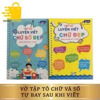 Bộ 3 vở tập viêt tự xóa sau 30 phút cho bé vở tô chữ và số tự bay sau khi viết kết hợp với các phần trò chơi đố vui giúp bé học mà chơi chơi mà học