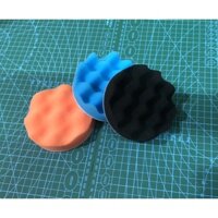 Bộ 3 Xốp Đánh Bóng Ô Tô 4 Inch 10cm Dạng Sóng - Trường Thịnh Epoxy