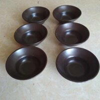 Bộ 30 chén uống rượu men sần gốm sứ Bát tràng