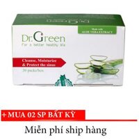 Bộ 30 gói muối biển nha đam Dr green - Rửa sạch khoang mũi