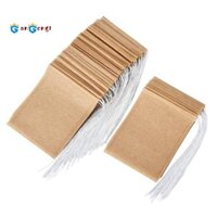 Bộ 300 Túi Lọc Trà / Cà Phê Bằng Giấy Rút Không Tẩy Trắng Sử Dụng Một Lần
