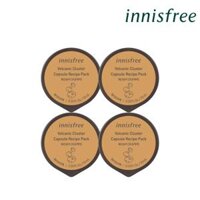 Bộ 31 mặt nạ rửa dạng hũ từ đá núi lửa innisfree Capsule Recipe Pack Volcanic Cluster 10ml