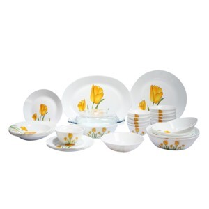 Bộ 32 món đồ dùng bàn ăn La Opala Diva 32TP