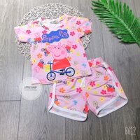 Bộ 3D Heo Peppa, Ngựa Pony cho bé gái (8-36kg)