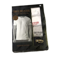 Bộ 4 áo thun nam True Religion Brand Jeans Crew Neck Tees size M (Mỹ)