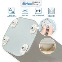 Bộ 4 Bánh Xe Dán MIFAN Di Chuyển Thùng, Hộp - Xoay 360 Độ, Nhựa ABS Siêu Bền, Chịu Lực - Bánh Thép Không Gỉ
