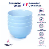 Bộ 4 bát tô thủy tinh Luminarc Diwali Light Blue 14.5cm P2017*4 | Hàng chính hãng